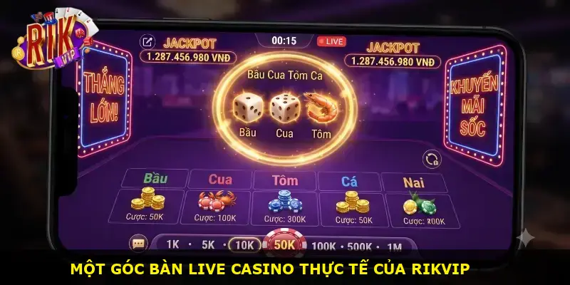 Mẹo Chơi live casino Rikvip - ảnh 1
