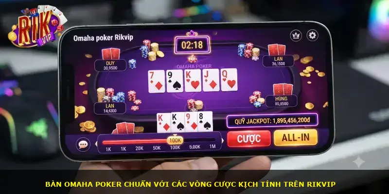 Omaha poker Rikvip - ảnh 2